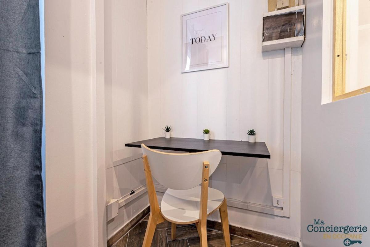 Grand Studio Avec Espace De Travail Toulouse Eksteriør bilde
