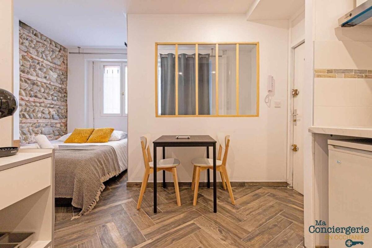 Grand Studio Avec Espace De Travail Toulouse Eksteriør bilde